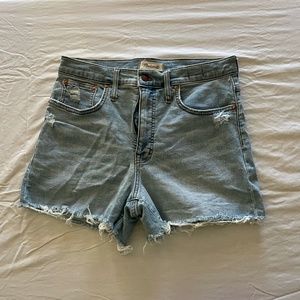 Madewell High-rise Jean Short size 30